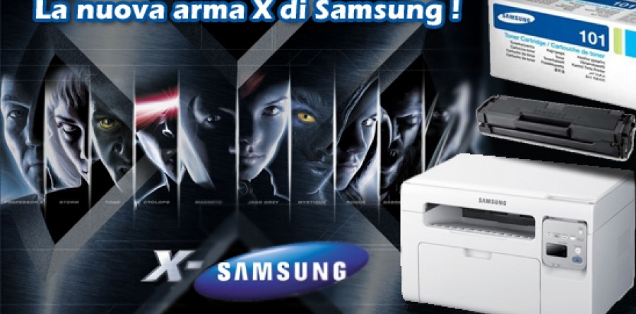 Toner Samsung SCX 3405: la nuova arma X!