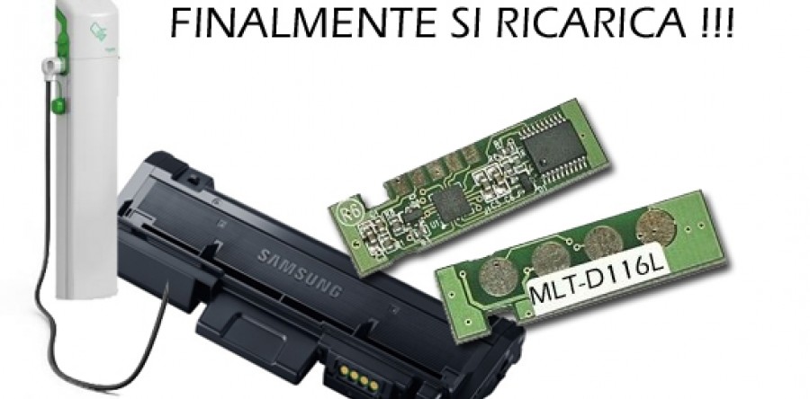 Nuovo Chip per ricarica Samsung MLT-D116L